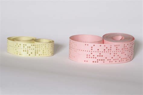 punched tape in cnc machine|punched paper tape.